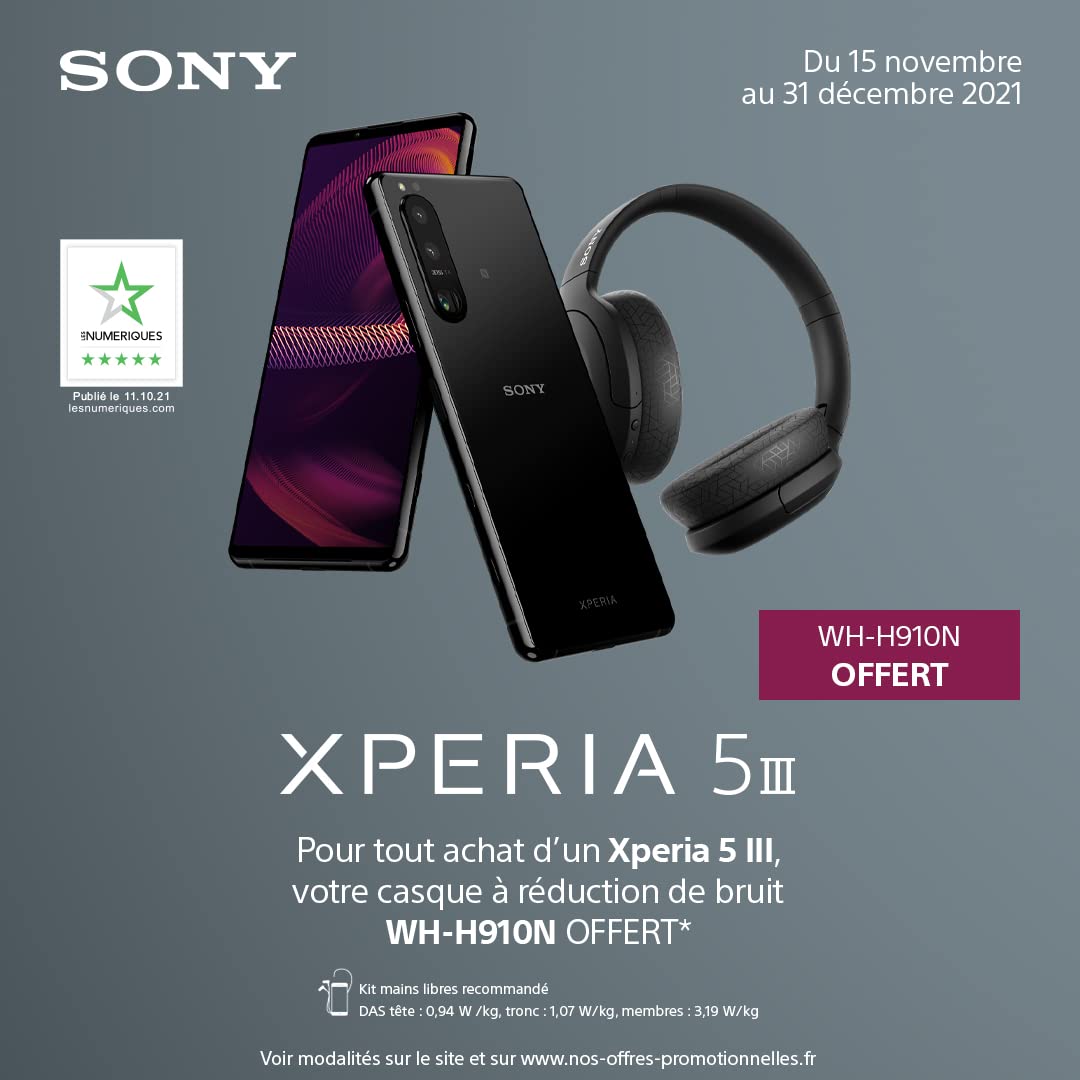 Sony Xperia 5 III 5G, çift, 128GB 8GB RAM, Siyah : Amazon.com.tr